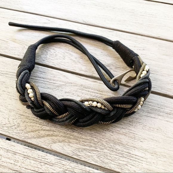 Accessories - LAST CHANCE VINTAGE Beaded Stretch Belt Accessories - LAST CHANCE VINTAGE Beaded Stretch Belt